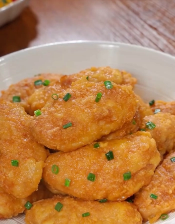 🍗 Salted Egg Yolk Chicken Wings